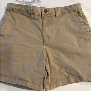 GAP Men's Khaki Flat Front Shorts